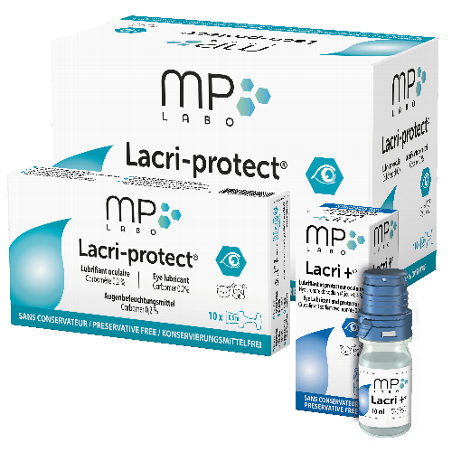 Revolutionise Eye Care with Samaxia's New LacriProtect® & Lacri+® Explore Samaxia's groundbreaking Lacri Eye Range, featuring LacriProtect® and Lacri+®. Designed to enhance ocular comfort for dogs, these innovations offer advanced, hygienic solutions tailored for veterinary use. Samaxia is the UK's exclusive distributor, with availability to purchase direct from Samaxia or through national vet wholesalers Covetrus and NVS.  These products set new standards in pet eye care, combining scientific support with sustainable practices.